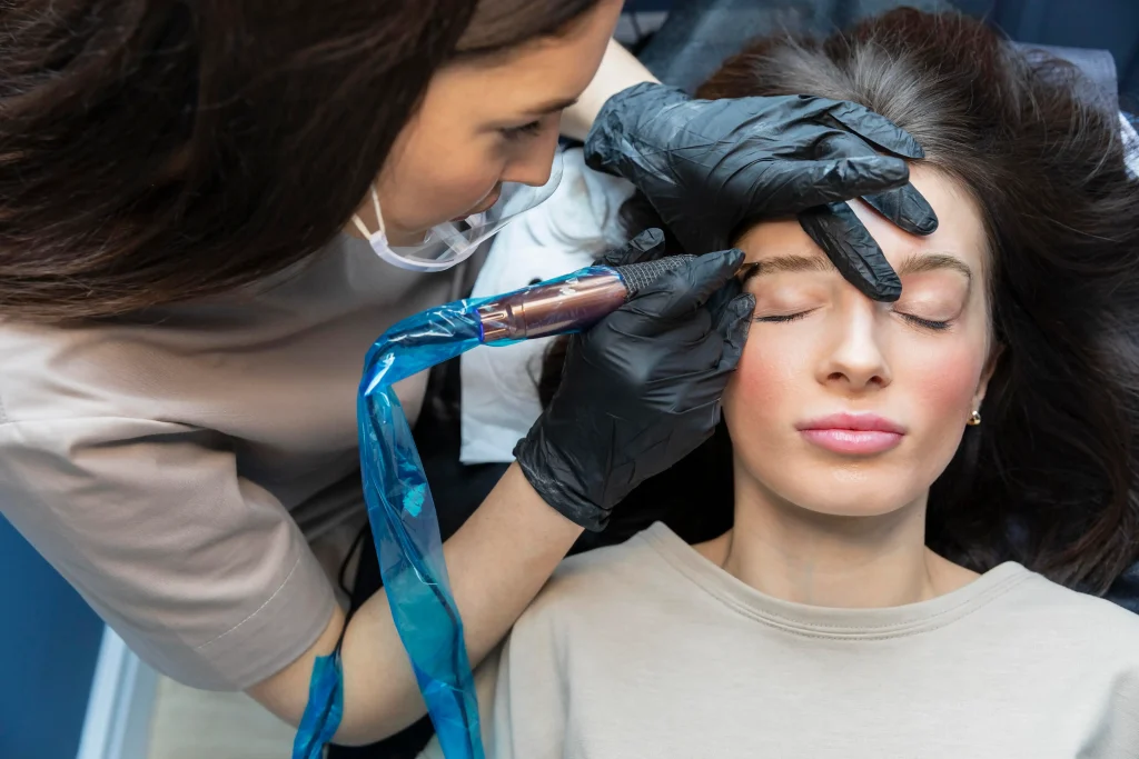 eyebrow treatment