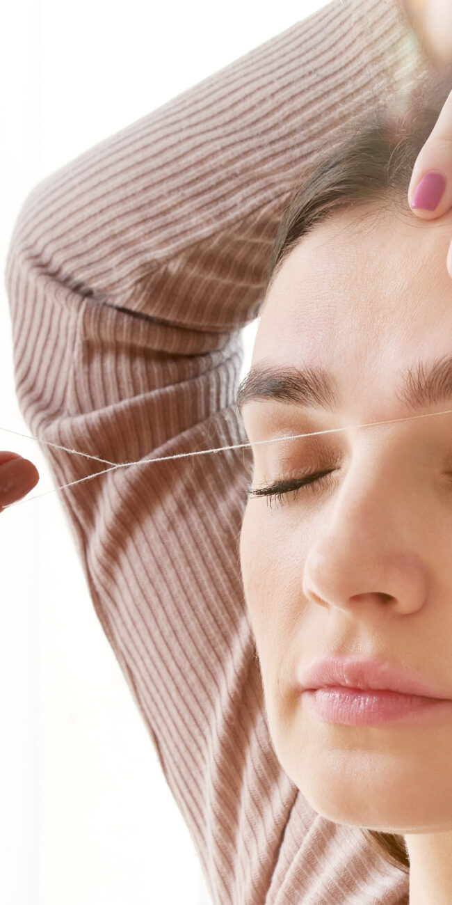 types of eyebrow threading